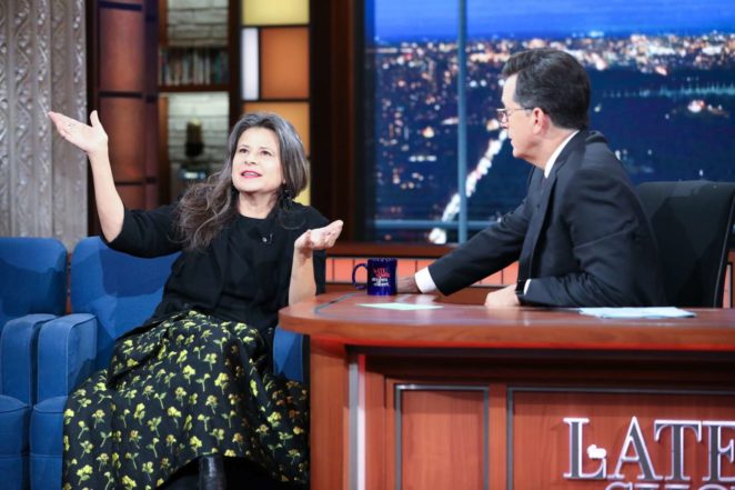 Tracey Ullman on 'The Late Show with Stephen Colbert' in New York